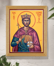 St. Constantine Original Icon 14" tall